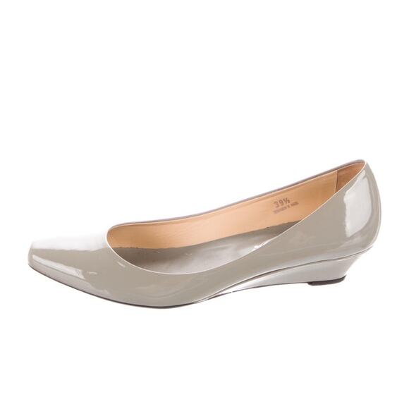 Tod’s gray patent low heel pump EU 39.5 - Picture 1 of 6